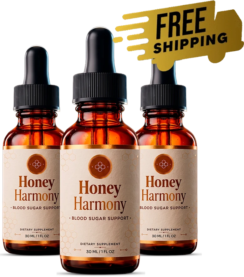 3 bottles of HoneyHarmony