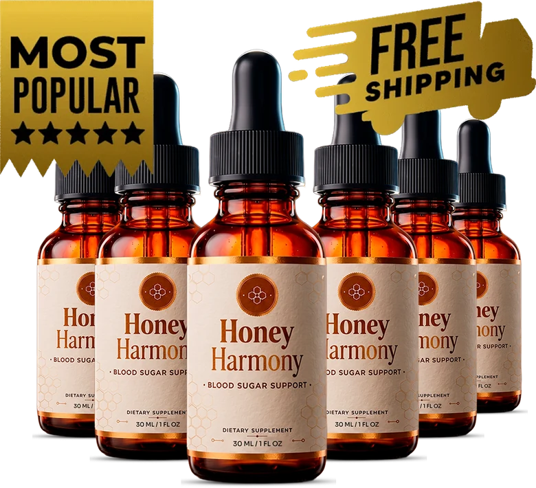 6 bottles of HoneyHarmony