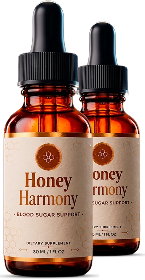 HoneyHarmony liquid dropper bottles